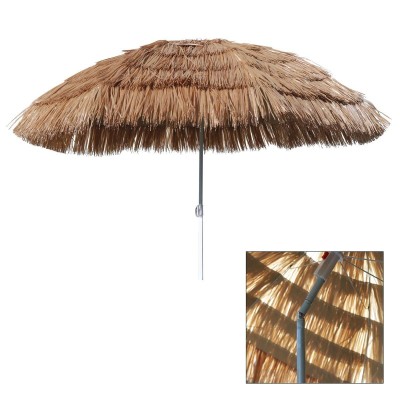 Plážový slunečník v havajském stylu, 160 cm 