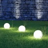 LED solární Koule, průměr 25 cm 