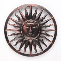 LED Solární nástěnná dekorace Slunce